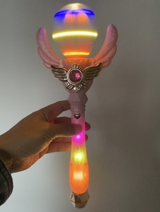 Trẻ Em Của Cây Đũa Phép Thuật Đồ Chơi Với Âm Nhạc Và Hiệu ứng Ánh Sáng Hoàn Hảo Món Quà Giáng Sinh Quay Thanh Cho Công Chúa Giống Như Cô Gái - Product Image 3