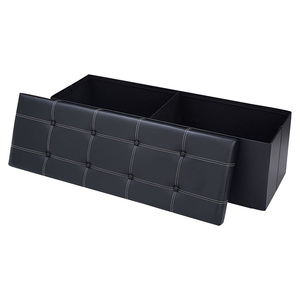 <span class=keywords><strong>Venta</strong></span> caliente de productos para el hogar de cuero plegables banco de almacenamiento al aire libre - Product Image 4