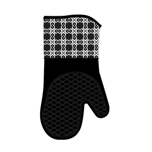 Meita Home Bon marché Prêt à Expédier Article SANS quantité minimale de commande Gant de Four en Silicone noir résistant à la chaleur à usage limité dans la cuisine - Product Image 4