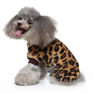 מכירות ישירות במפעל עמיד ידידותי לעור ידידותי אנטי שפיכת פוליאסטר חמוד polka נקודה נמר נמר של חיית מחמד ופאג 'מה - Product Image 1