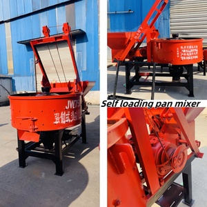 電気ディーゼルパンコンクリートミキサー垂直セメントモルタルパン混合モルタル砂コンクリートパン - Product Image 5