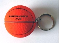Porte-clés unisexe de marque JK, accessoire de golf, cadeau, en caoutchouc simulé, 40 mm, pendentif de sac, collection de balles de golf jouets