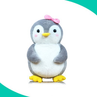 Peluche pingouin de 10 pouces de Shenzhen, cadeau pour enfants, peluche pingouin moelleuse et douce