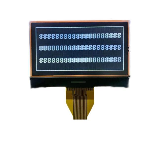 Shenzhen Custom Graphic Module with 128*64 Dot Matrix Screen Black and White LCD Character Display ForCog Type