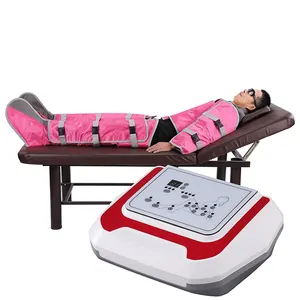 2 In 1 Fat loss Air Pressure Pressotherapy Slimming Weight Loss Detox Sauna Suit Body Massage Machine