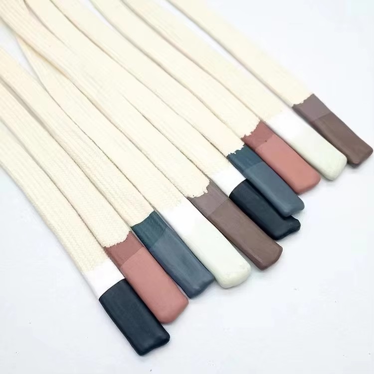 SOFINE Polyester Flat Cord Drawcord String Hoodie Strings Pants Rope Drawstring Custom Logo Cord