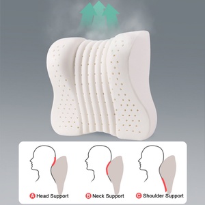 <b>Memory</b> Foam Car <b>Pillow</b> for Car Seat with Adjustable Strap for Neck Pain Relief and Cervical Support Car Neck <b>Pillow</b> - Product Image 2