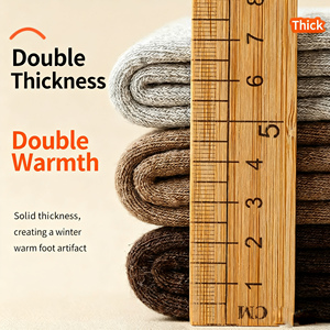 באיכות גבוהה אלסטיות סתיו חמים רך חם רך עגל עד הברך גרביים ארוכות לנשים הסיטונאי - Product Image 5