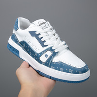 Vente directe usine – Chaussures montantes de luxe en cuir de vachette et maille, légères, tendance, rehaussantes, à lacets pour hommes