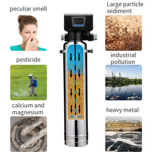 Addolcitore automatico in acciaio inox depuratori d'acqua centro addolcitore acqua dura rimuovere calcio magnesio con resina di scambio - Product Image 6