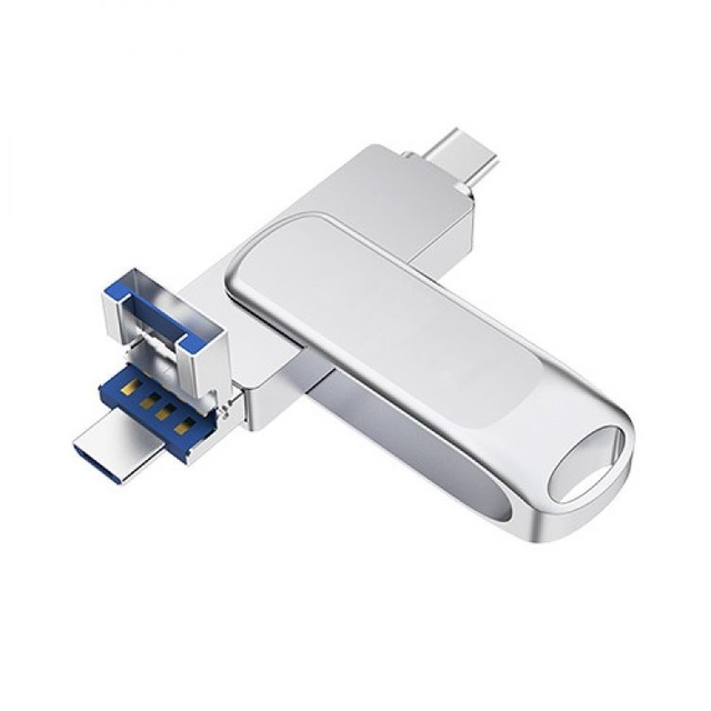 High Speed OTG Type C USB 16GB 32GB 64GB Android C Port USB Memory Stick 3 in 1 128GB 250gb USB Flash Drive