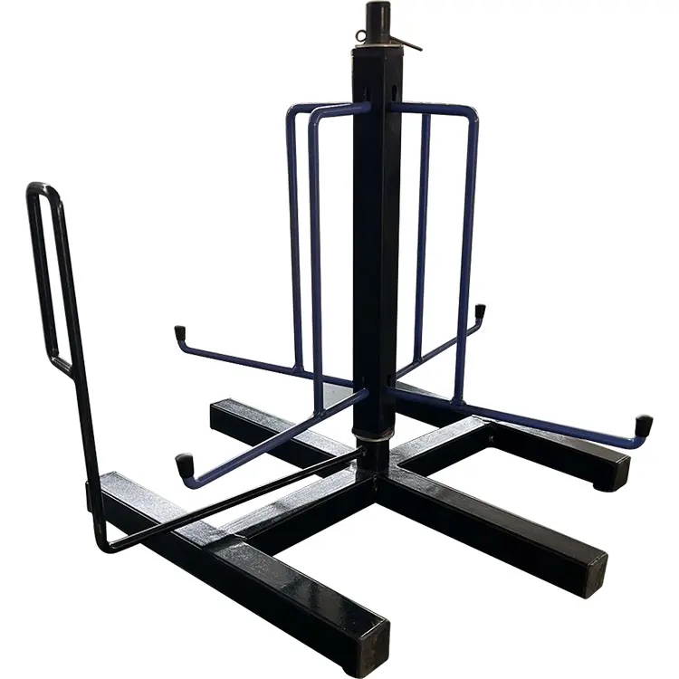 Convenient carry electric wire smart cable dispenser wide base keeps the load stable to mount to floor or stud