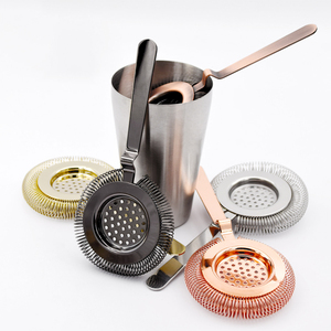 Colador de Acero Inoxidable 304 de Alta Densidad, Estilo Retro Europeo Premium, Herramienta de Barra Duradera para Cócteles, Bodas y Hogar - Product Image 6