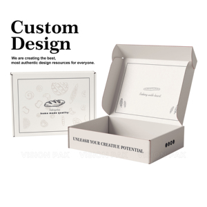 Sang trọng tùy chỉnh các tông quà tặng gửi thư bưu phẩm vận chuyển hộp giấy sóng đóng gói carton bao bì hộp các tông sóng - Product Image 1