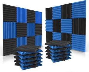 Paneles acústicos de tela de espuma acústica insonorizada tipo cuña OEM, <span class=keywords><strong>aislador</strong></span> de Sonido interior para absorción de Sonido interior - Product Image 6
