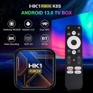 K8S HK1 2G + 16G rbox <span class=keywords><strong>Android</strong></span> 13 Set-Top <span class=keywords><strong>Box</strong></span> 8K kỹ thuật số <span class=keywords><strong>tv</strong></span> <span class=keywords><strong>box</strong></span> <span class=keywords><strong>bluetooth</strong></span> 4.0 Dual band Wifi Quad Core Bộ vi xử lý 8K Độ phân giải - Product Image 2