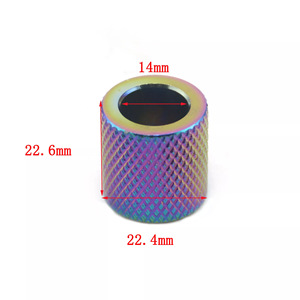 Aluminum Alloy Seat <b>Pillow</b> Rings Seven Color Baked Blue Gold Universal Car Interior Modification <b>4</b> <b>Pack</b> - Product Image 3
