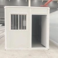 Maison modulaire préfabriquée en kit, type conteneur, utilisable comme dortoir et entrepôt