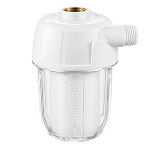 Prefiltro de agua de 5 micras de acero inoxidable, fácil instalación para grifo, ducha, lavadora - Product Image 1