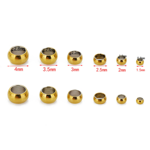 100pcs/bag Stainless Steel Positioning Crimp <b>Bead</b> Clip Flat Fixed <b>Bead</b> Necklace Bracelet DIY <b>Bead</b> Accessories - Product Image 4