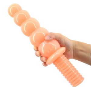 Enorme Dildo Anale 30cm, <span class=keywords><strong>Plug</strong></span> Anale Lungo con Impugnature, Giocattolo Sessuale per Sesso Anale - Product Image 4
