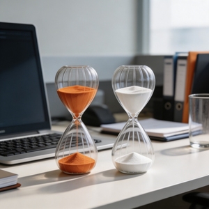 Elegant Patterned Glass Hourglass Timer for Home Decoration, Office <b>Desk</b>, Study Room, Birthday Gifts, Sand <b>Clock</b> Modern Style - Product Image 2