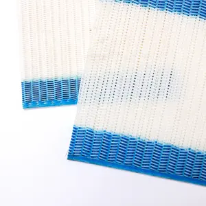 Excellent Manufacture 2mm White Polyester Fabric Spiral Press Filter Belt For Belt Press Filter Cloth