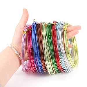 <span class=keywords><strong>Alambre</strong></span> <span class=keywords><strong>de</strong></span> aluminio para manualidades, fabricación <span class=keywords><strong>de</strong></span> joyas, manualidades, colorido - Product Image 3