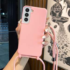 Pour <span class=keywords><strong>Samsung</strong></span> S25 étui avec bandoulière <span class=keywords><strong>collier</strong></span> lanière étui de téléphone en TPU pour <span class=keywords><strong>Samsung</strong></span> Galaxy S25 S24 S23 Ultra Plus - Product Image 3