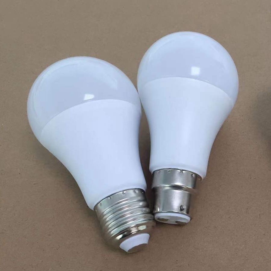 110v 220v 3wA50 5w A60 7w 9w 12w A70 15w A80 18w 24w E27 B22 enerji tasarrufu led ampul ışık SKD bitmiş pin vida bankası ampul