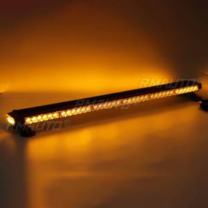 Barre lumineuse LED stroboscopique de 38 pouces, double face, ambre, feux d'avertissement de danger d'urgence, balises de sécurité pour véhicules, voitures, camions de remorquage, chasse-neige - Product Image 4