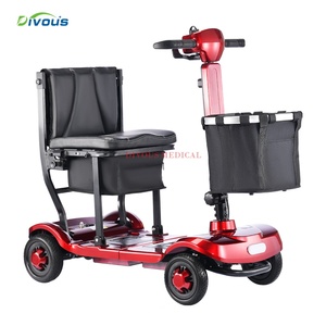 Scooter Eléctrico Plegable de 4 Ruedas y 270W, Nuevo Diseño Moderno, Apto para Personas Mayores y con Discapacidad - Product Image 1
