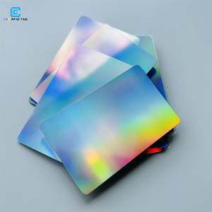 แผ่นพลาสติกพีวีซี RFID 13.56MHz กันน้ำได้มีสีขาวดำแดงม่วงส้ม - Product Image 3