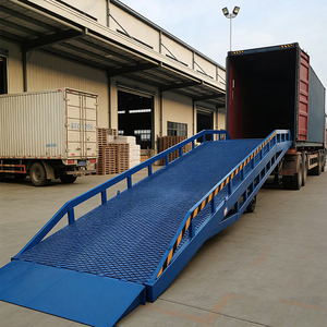 Plataforma Niveladora Hidráulica Móvil de 12T, Rampa para Contenedores con Altura Ajustable de 1.8m para Montacargas - Product Image 6