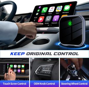 Adaptateur CarPlay USB 2-en-1 OEM ODM sans fil pour Dongle Plug-and-Play Android et <span class=keywords><strong>Apple</strong></span> avec Smart Box sans décalage - Product Image 2