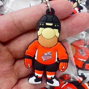 Nhà Máy Trực Tiếp Bán Buôn Mới Lớn Nhựa Keychain Phim Hoạt Hình PVC Silicone Xây Dựng Máy Móc Xung Quanh Cao Su Móc Chìa Khóa - Product Image 2