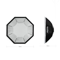 Kit d'éclairage vidéo LED Godox SL60W version blanche, lumière continue + support + boîte à lumière douce FW95 Bowens CRI>95, studio photo portable