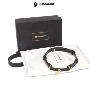 ปลอกคอ SM สำหรับเซ็กส์ทอย, ปลอกคอแบบสุนัข, ปลอกคอหนัง, สร้อยคอหนัง, แหวนคอ, ของเล่นคู่รักแบบพันธนาการทางเลือกสำหรับ K9 - Product Image 2