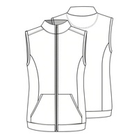 Vestes à récurer, unisexe, solide, en rayonne/Nylon/Spandex, pour femmes, gilet sans manches
