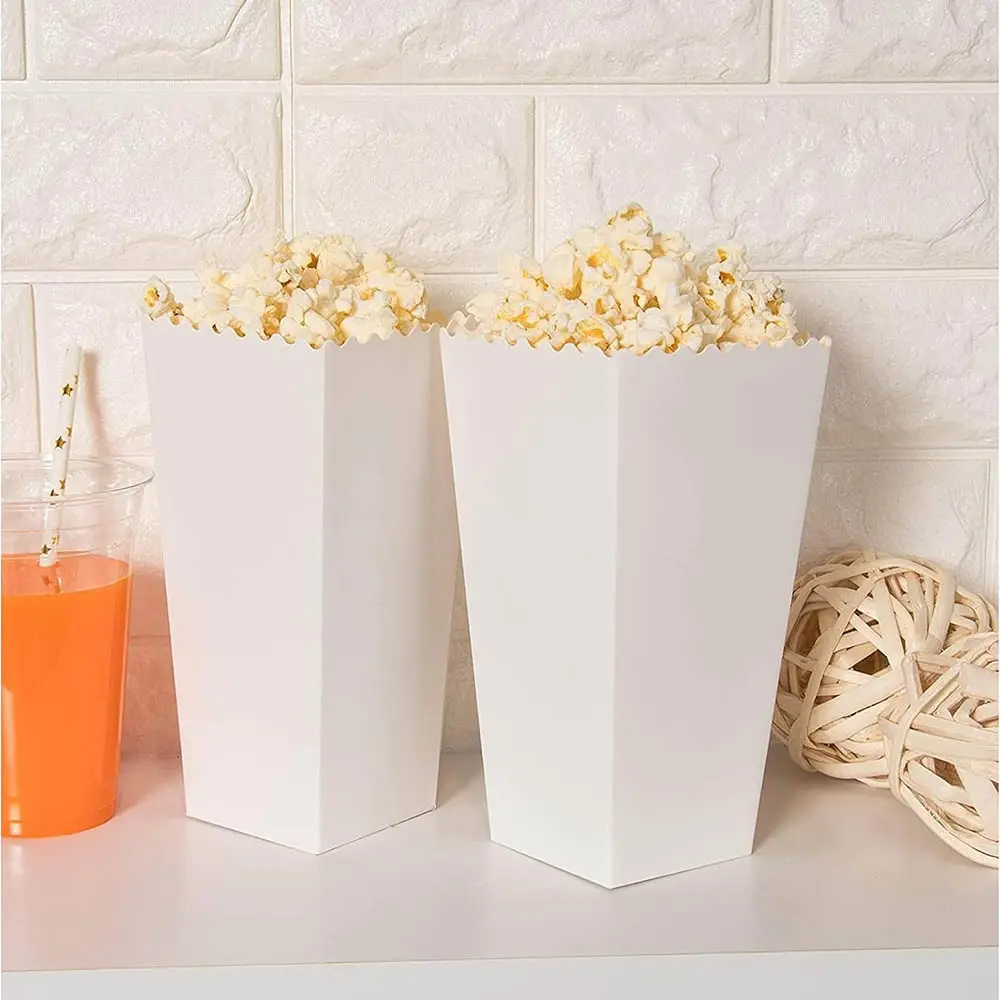 High Quality Kraft Paper Popcorn Box Hot Sales Popcorn Plastic Toy Box Packaging Cheap Packing Boxes For Popcorn Bags