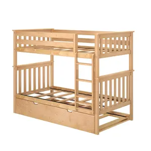 实木儿童双层床卧室家具现代儿童床