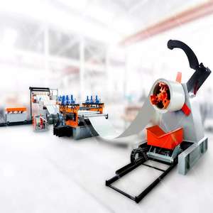 Ligne de traitement des métaux à découpe de précision pour l'acier industriel, machine de refendage automatique de bobines à grande vitesse pour tuiles - Product Image 2