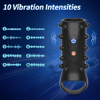 Anillo Vibrador para Pene, Nuevo Tipo, Recargable Magnético, Entrenador Masculino, Bienestar Íntimo
