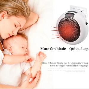 Mini Calefactor Eléctrico Portátil de Pared con Pantalla Digital y Control Remoto, Calentador PTC de Calentamiento Rápido para el Hogar - Product Image 6