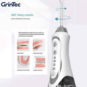 Fábrica OEM IPX7 impermeable portátil Dental chorro de agua dientes agua Flosser irrigador bucal para viajes en casa - Product Image 3