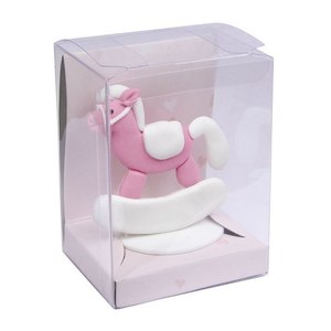 CHEVAL À BASCULE ROSE pour jeunes cavaliers – Machines de divertissement pour l'équitation - Product Image 2