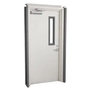 UL Approve 60/90/180 Minute Fire Rated Security Steel Door Building Exit Steel Doors Fireproof Safety Hollow Metal Door