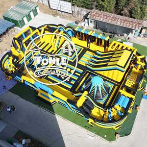 Надувной коммерческий батутный комплекс TONLE: Аттракционы для помещений и улицы, надувные тематические парки развлечений для продажи - Product Image 1