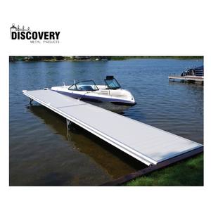 Vente <span class=keywords><strong>d</strong></span>'usine pont flottant bonne qualité jetée en métal amarrage moderne jet ski aluminium pince flottante quai - Product Image 4