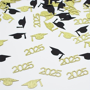 Décorations florales et chapeaux de doctorat pour la cérémonie de remise des diplômes 2025 – Fournitures jetables en papier pour la saison des remises de diplômes – Vente chaude - Product Image 4